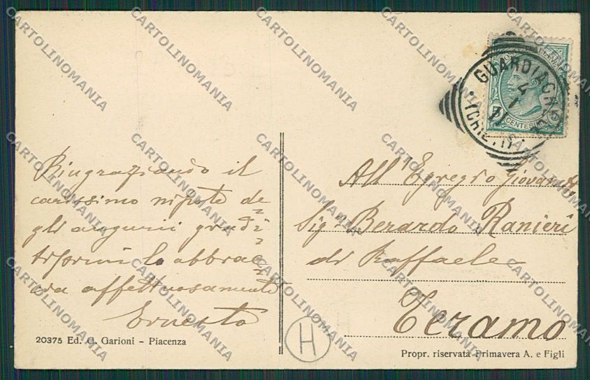 Chieti Guardiagrele Ricordo di cartolina QQ4096 – retro