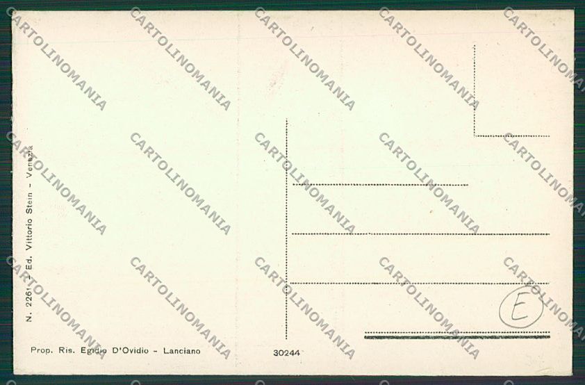 Chieti Lanciano cartolina QQ4106 – retro