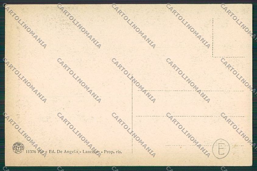Chieti Lanciano cartolina QQ4109 – retro