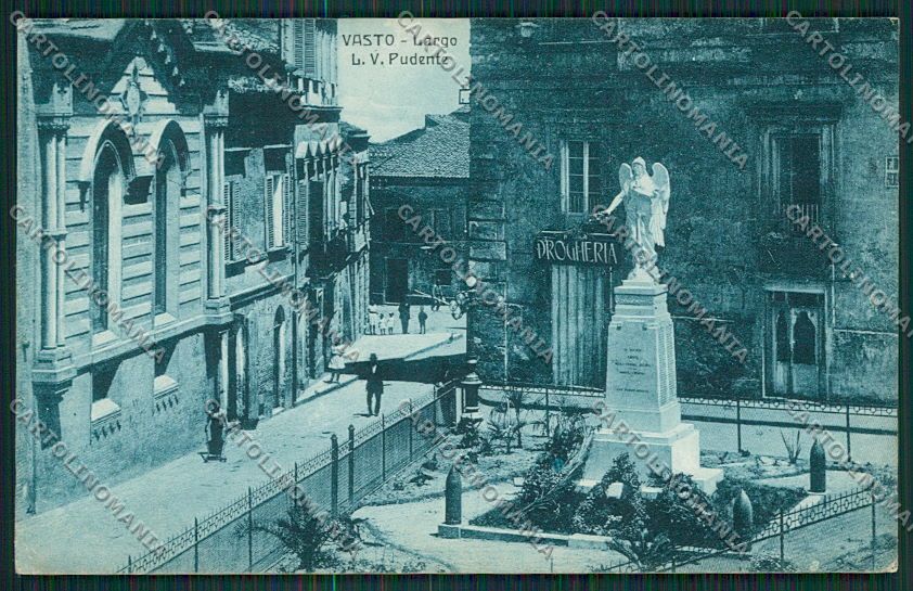 Chieti Vasto cartolina QQ4141 – fronte