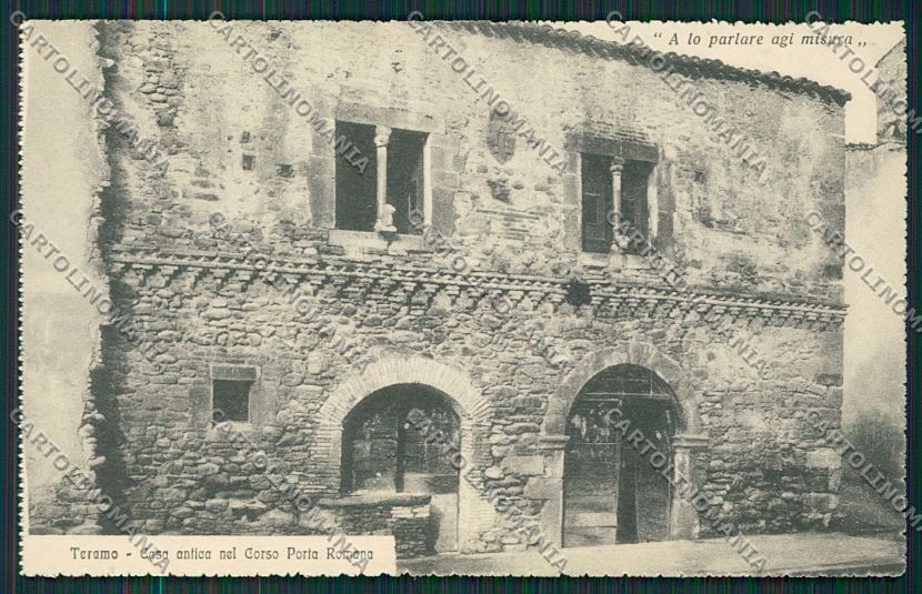 Teramo Città cartolina QQ4143 – fronte