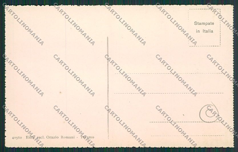 Teramo Città cartolina QQ4147 – retro