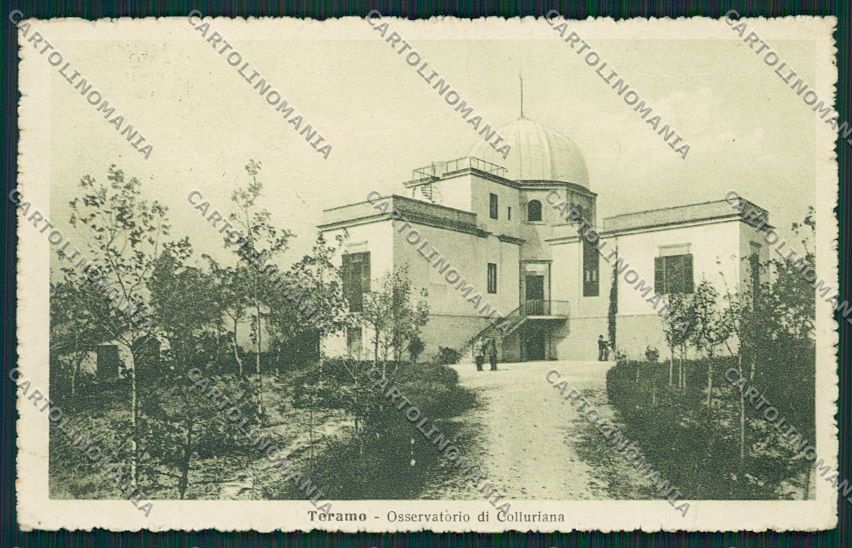 Teramo Città Osservatorio PIEGHINE cartolina QQ4155 – fronte