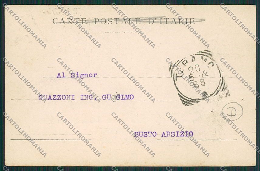 Teramo Città Alterocca 1377 cartolina QQ4156 – retro