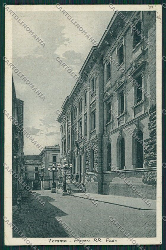 Teramo Città Poste cartolina QQ4163 – fronte