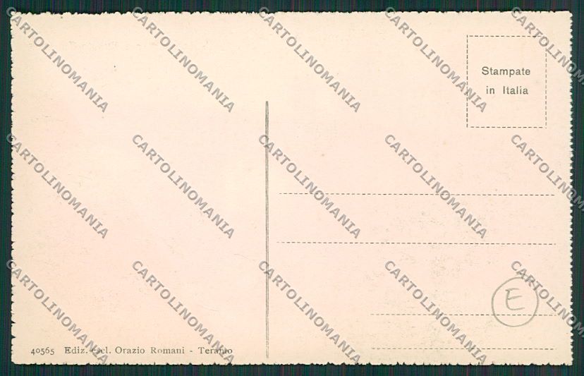 Teramo Città cartolina QQ4170 – retro