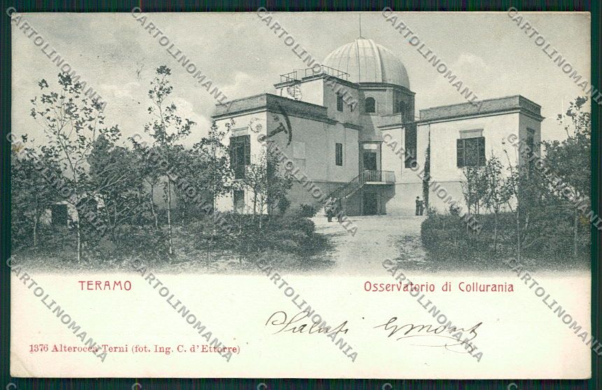 Teramo Città Osservatorio Alterocca 1376 cartolina QQ4175 – fronte