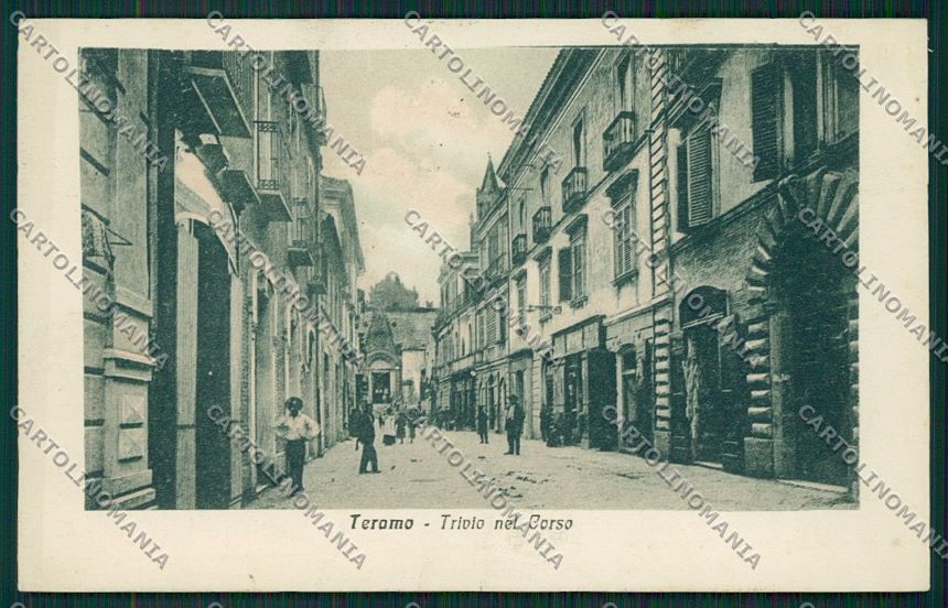 Teramo Città cartolina QQ4178 – fronte