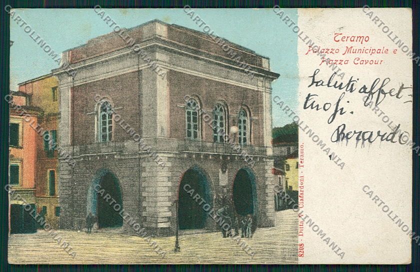 Teramo Città cartolina QQ4181 – fronte