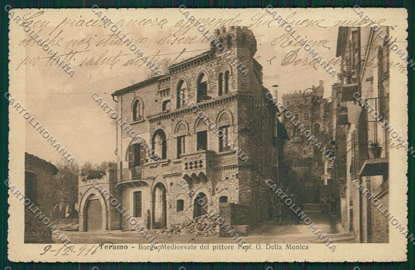 Teramo Città cartolina QQ4182 – fronte