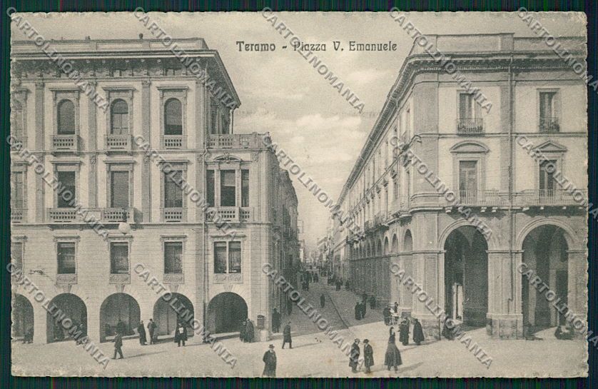 Teramo Città cartolina QQ4185 – fronte