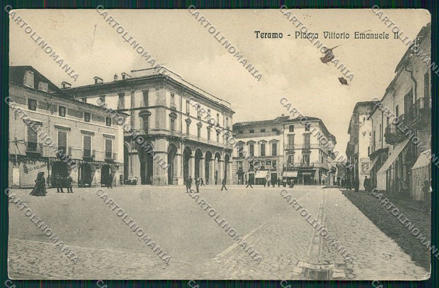 Teramo Città cartolina QQ4187 – fronte