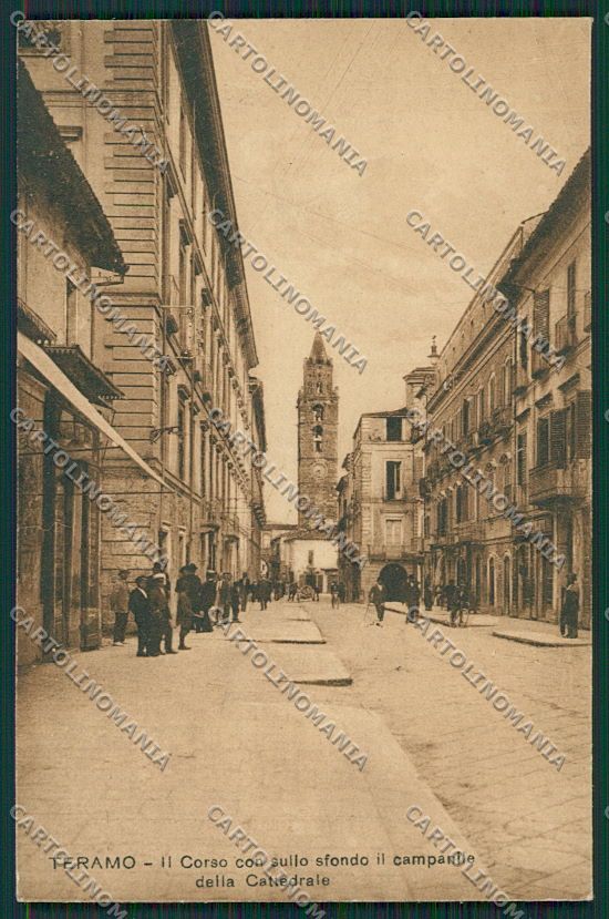 Teramo Città cartolina QQ4196 – fronte