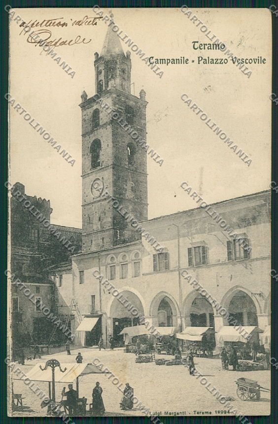 Teramo Città Mercato cartolina QQ4200 – fronte