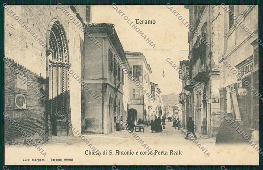 Teramo Città cartolina QQ4210 – fronte