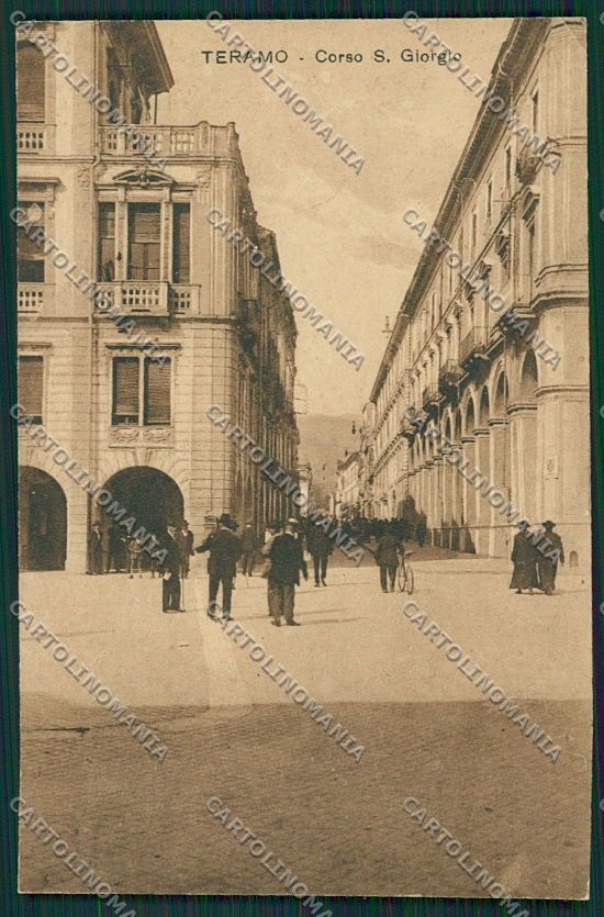 Teramo Città cartolina QQ4213 – fronte