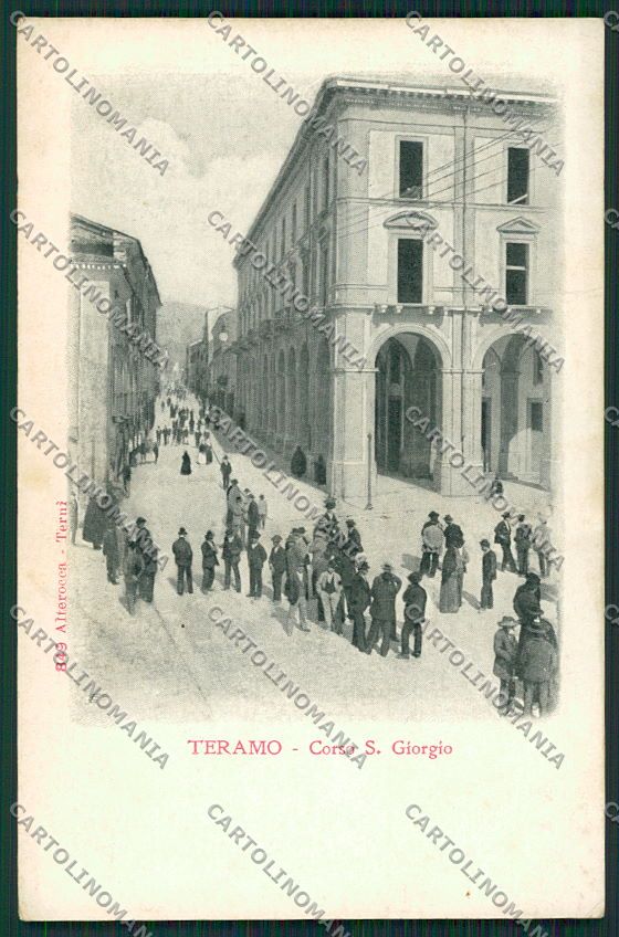 Teramo Città Alterocca 849 cartolina QQ4214 – fronte