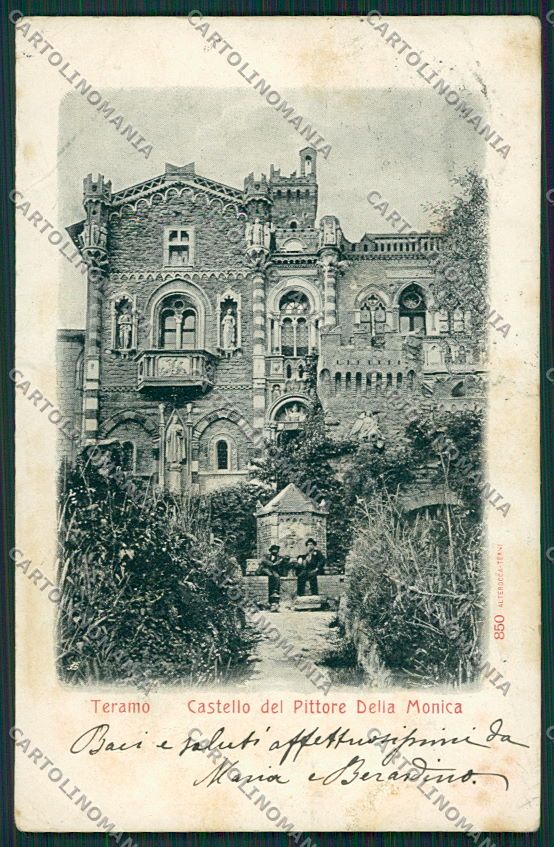 Teramo Città Alterocca 850 cartolina QQ4215 – fronte