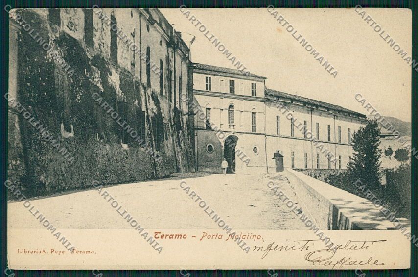 Teramo Città cartolina QQ4219 – fronte