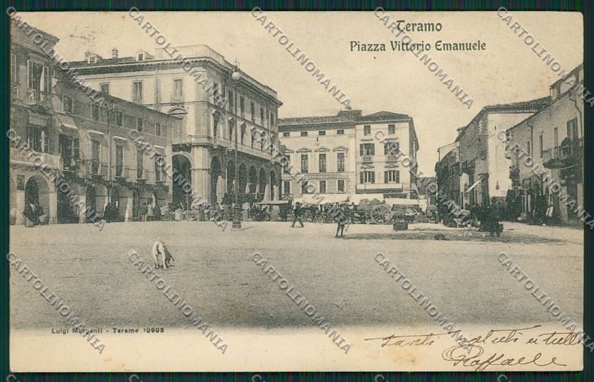 Teramo Città cartolina QQ4230 – fronte