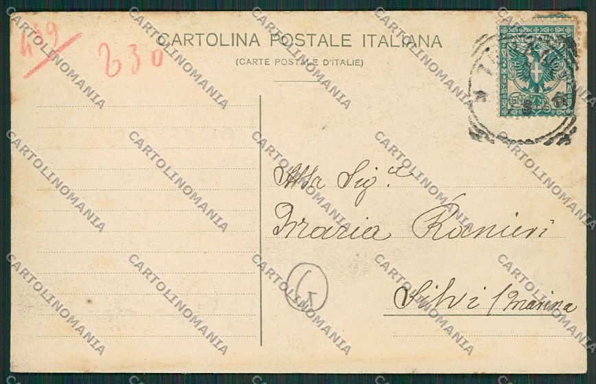 Teramo Città cartolina QQ4230 – retro