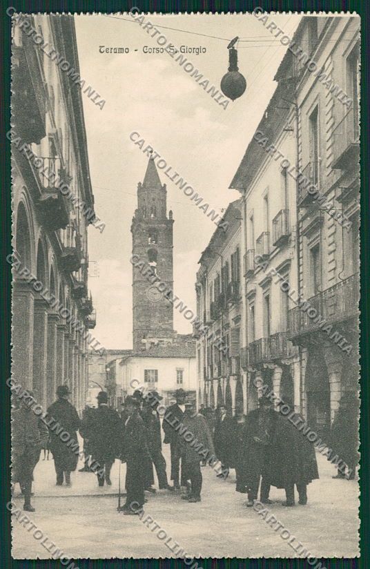 Teramo Città cartolina QQ4233 – fronte