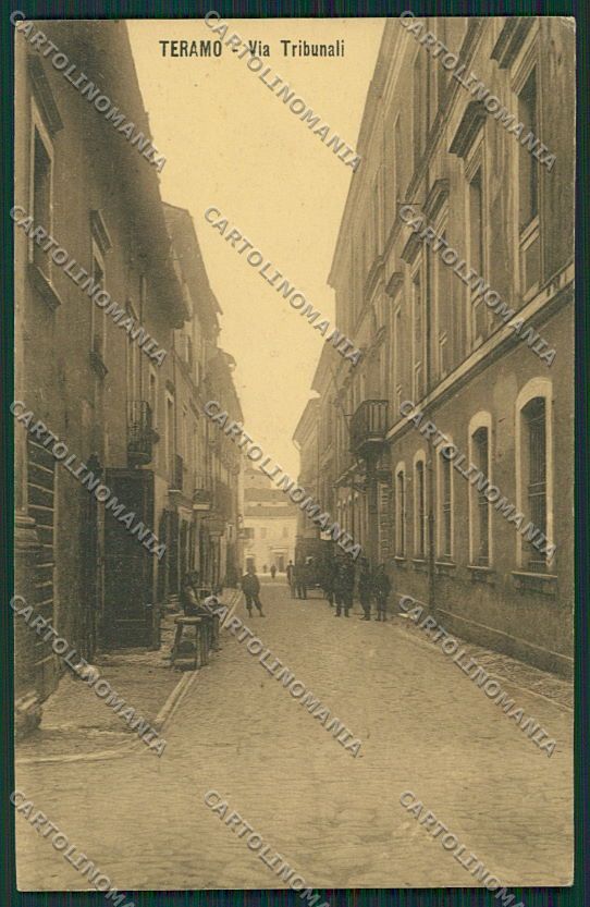 Teramo Città cartolina QQ4234 – fronte