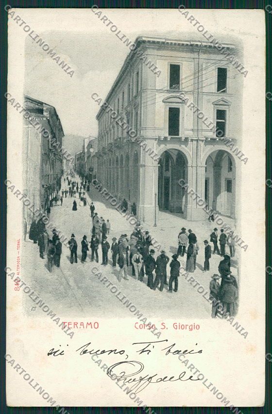 Teramo Città Alterocca 849 cartolina QQ4240 – fronte