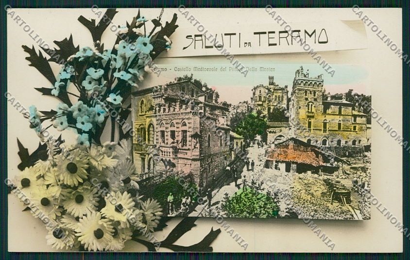 Teramo Città Saluti da Foto cartolina QQ4243 – fronte