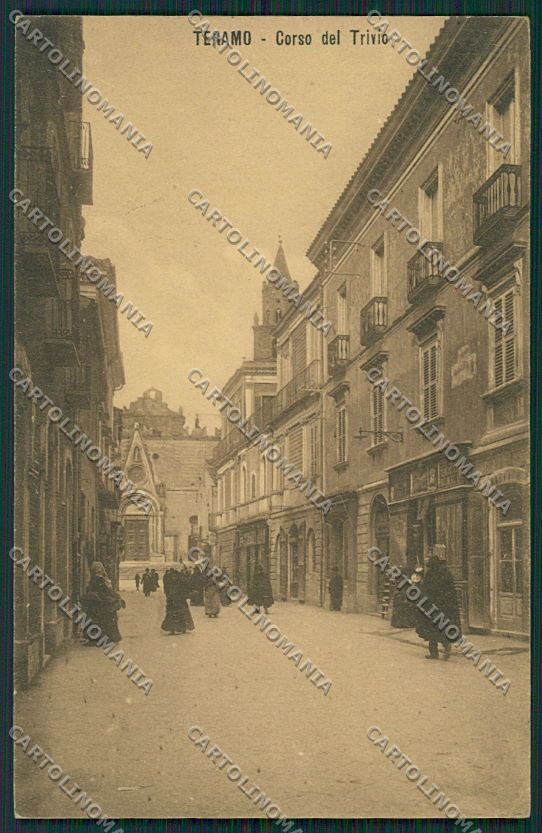 Teramo Città cartolina QQ4251 – fronte