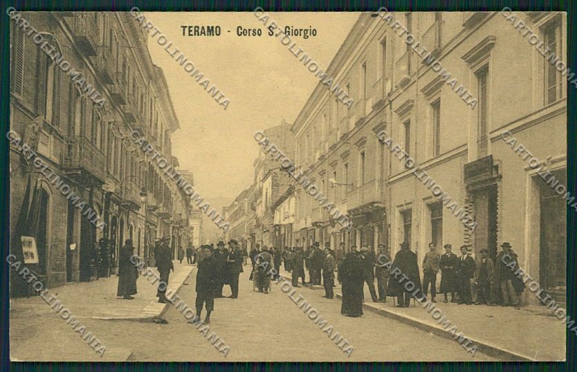 Teramo Città cartolina QQ4252 – fronte