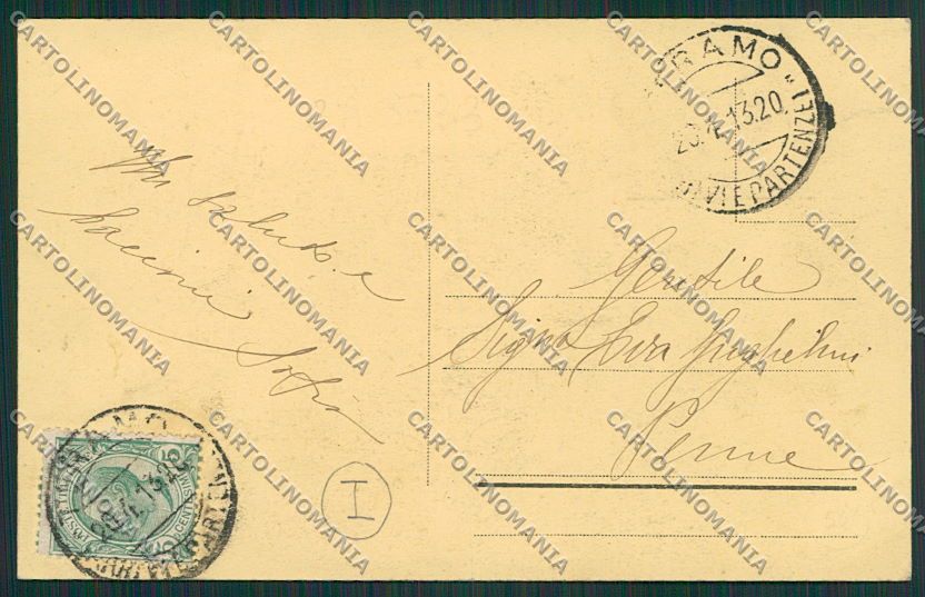 Teramo Città cartolina QQ4252 – retro