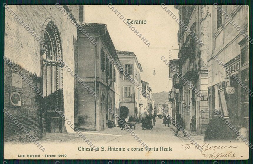 Teramo Città cartolina QQ4254 – fronte
