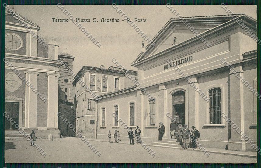 Teramo Città Poste cartolina QQ4256 – fronte
