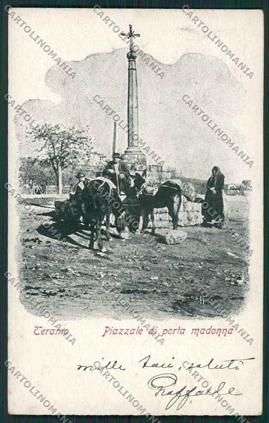 Teramo Città cartolina QQ4268 – fronte