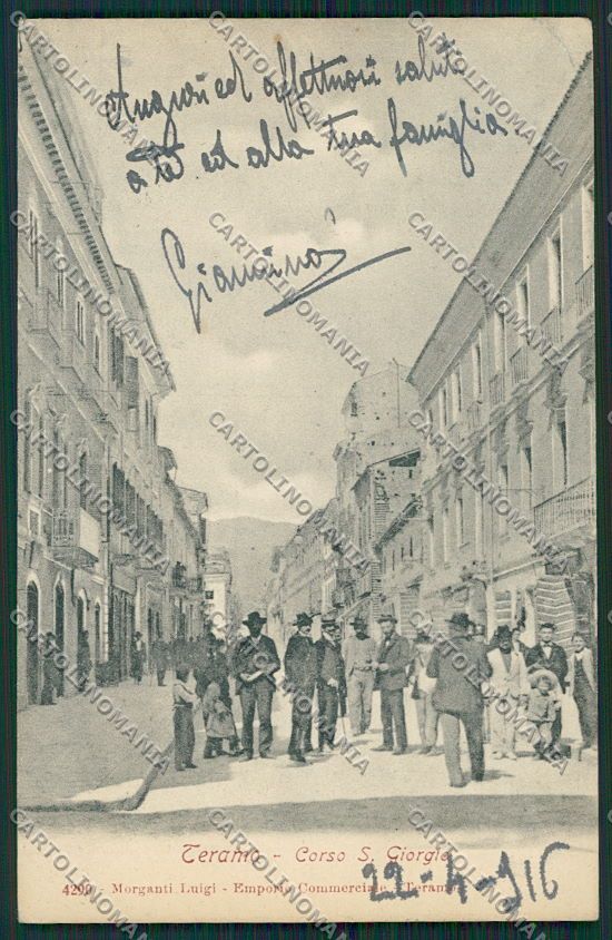 Teramo Città cartolina QQ4269 – fronte