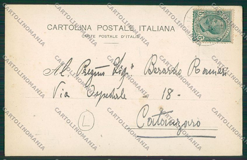 Teramo Città cartolina QQ4269 – retro