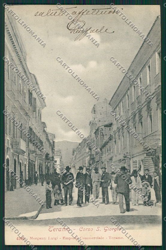 Teramo Città cartolina QQ4270 – fronte