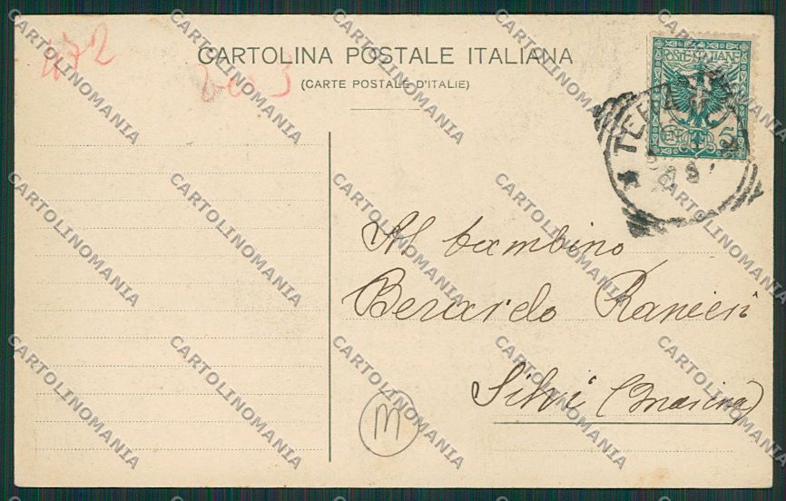 Teramo Città cartolina QQ4272 – retro