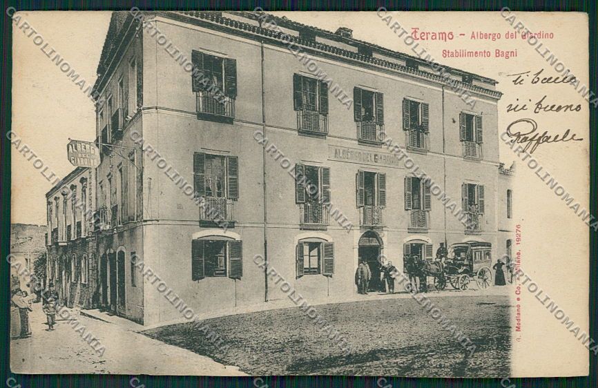 Teramo Città cartolina QQ4275 – fronte
