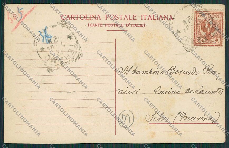 Teramo Città cartolina QQ4275 – retro
