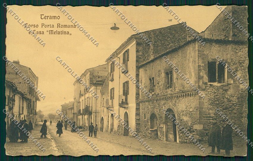 Teramo Città cartolina QQ4277 – fronte