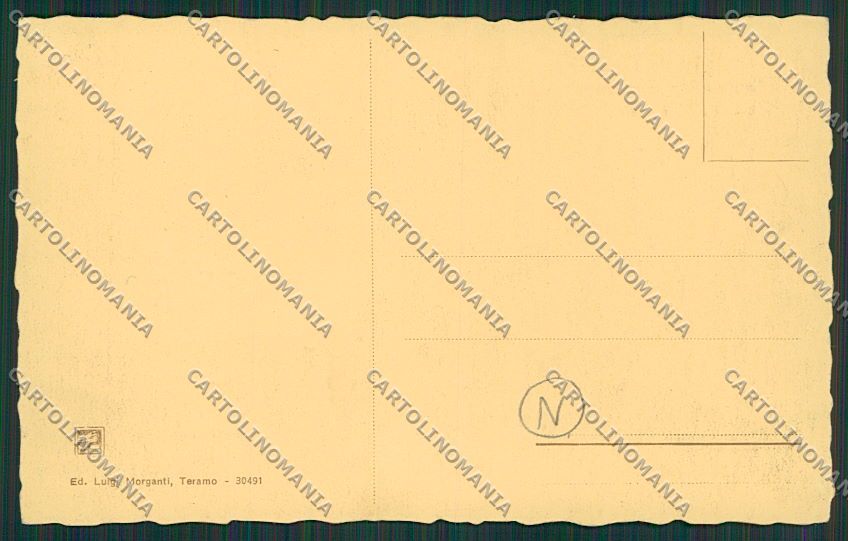 Teramo Città cartolina QQ4277 – retro
