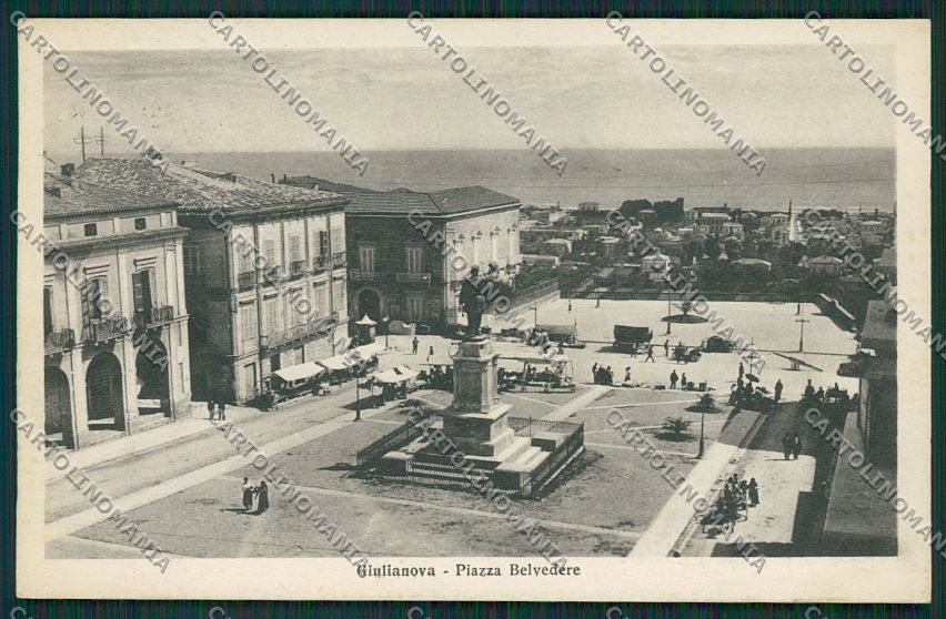 Teramo Giulianova cartolina QQ4289 – fronte