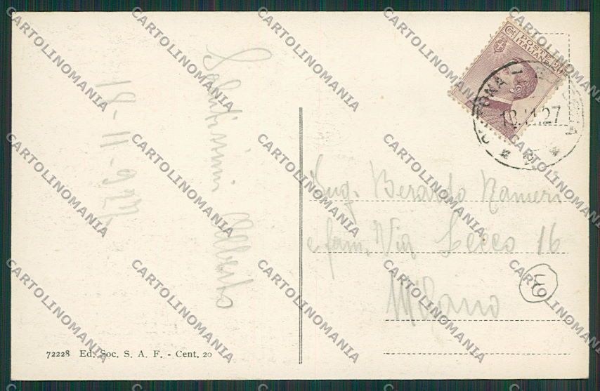 Teramo Giulianova cartolina QQ4289 – retro