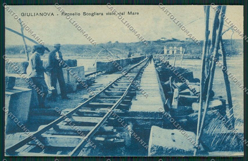 Teramo Giulianova cartolina QQ4305 – fronte