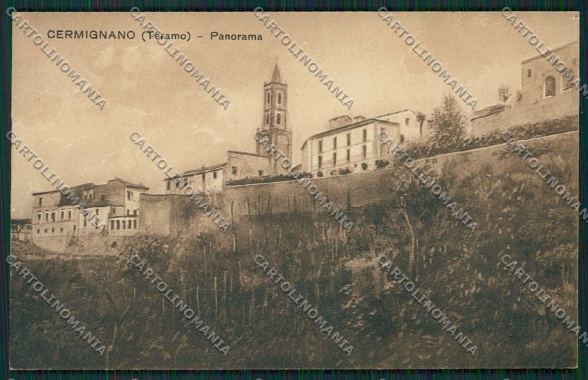 Teramo Cermignano cartolina QQ4314 – fronte