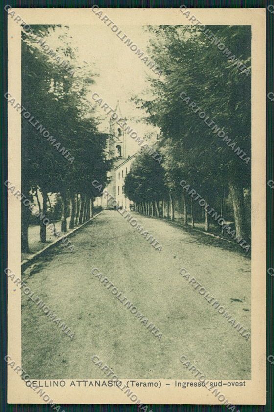 Teramo Cellino Attanasio cartolina QQ4320 – fronte