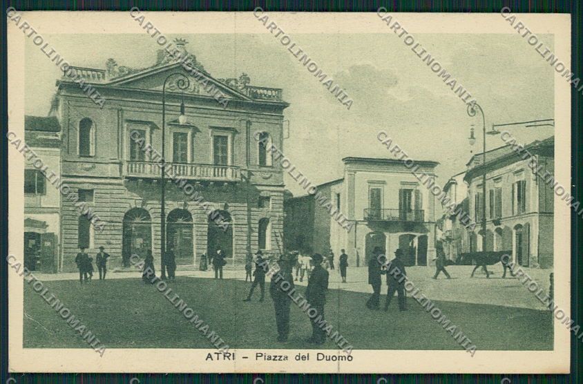 Teramo Atri cartolina QQ4337 – fronte