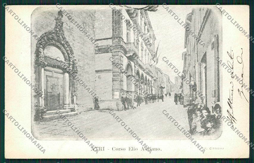 Teramo Atri cartolina QQ4338 – fronte